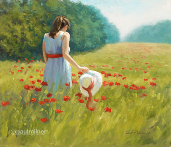 Afternoon Stroll, From an original painting by Paul Milner