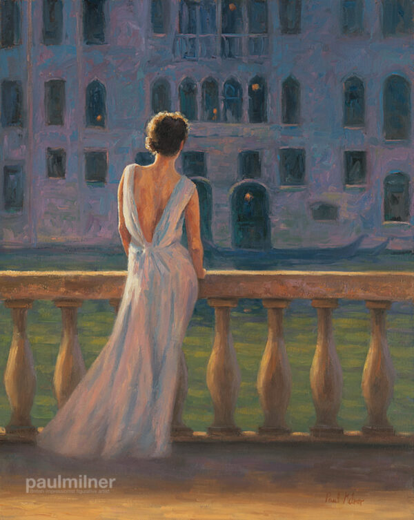venetian evening, From an original painting by Paul Milner